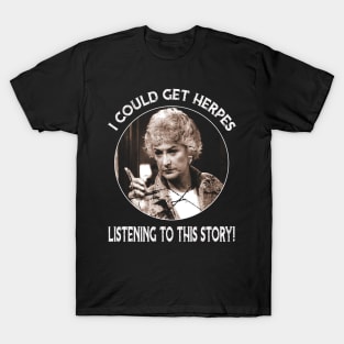 Graphic Vintage Goldengirls Mens Womens T-Shirt